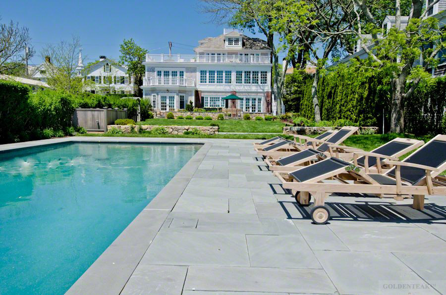 Teak Chaise Loungers, Teak Steamer Chairs